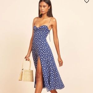 Reformation Juliette Dress in Moray